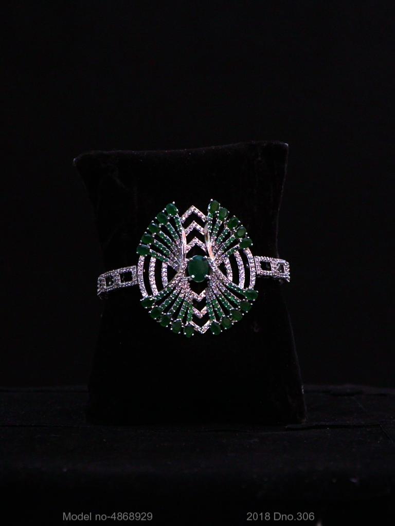 Gemma Marquise Hathphool Bangle & Ring Suite