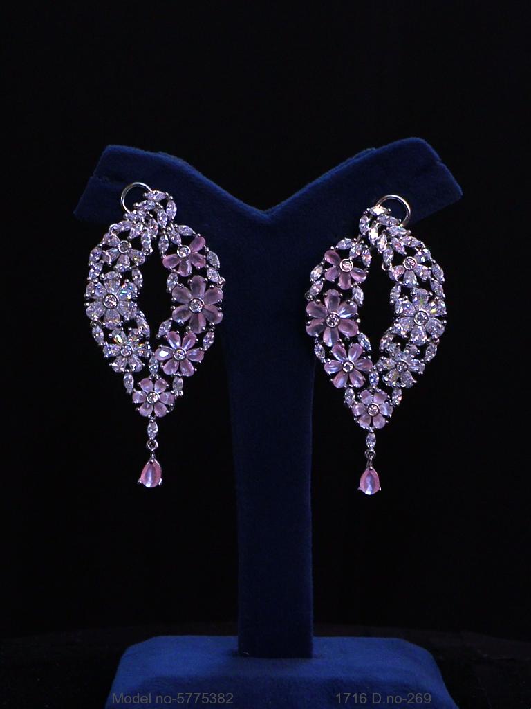 Isabella Graduated Cascading Crystal Earrings